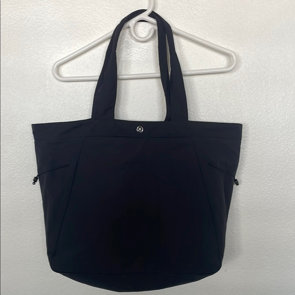 Lululemon Black Tote Bag